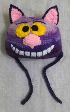 Cheshire Cat Crochet Hat